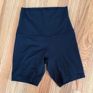 lululemon athletica Black Bike Shorts